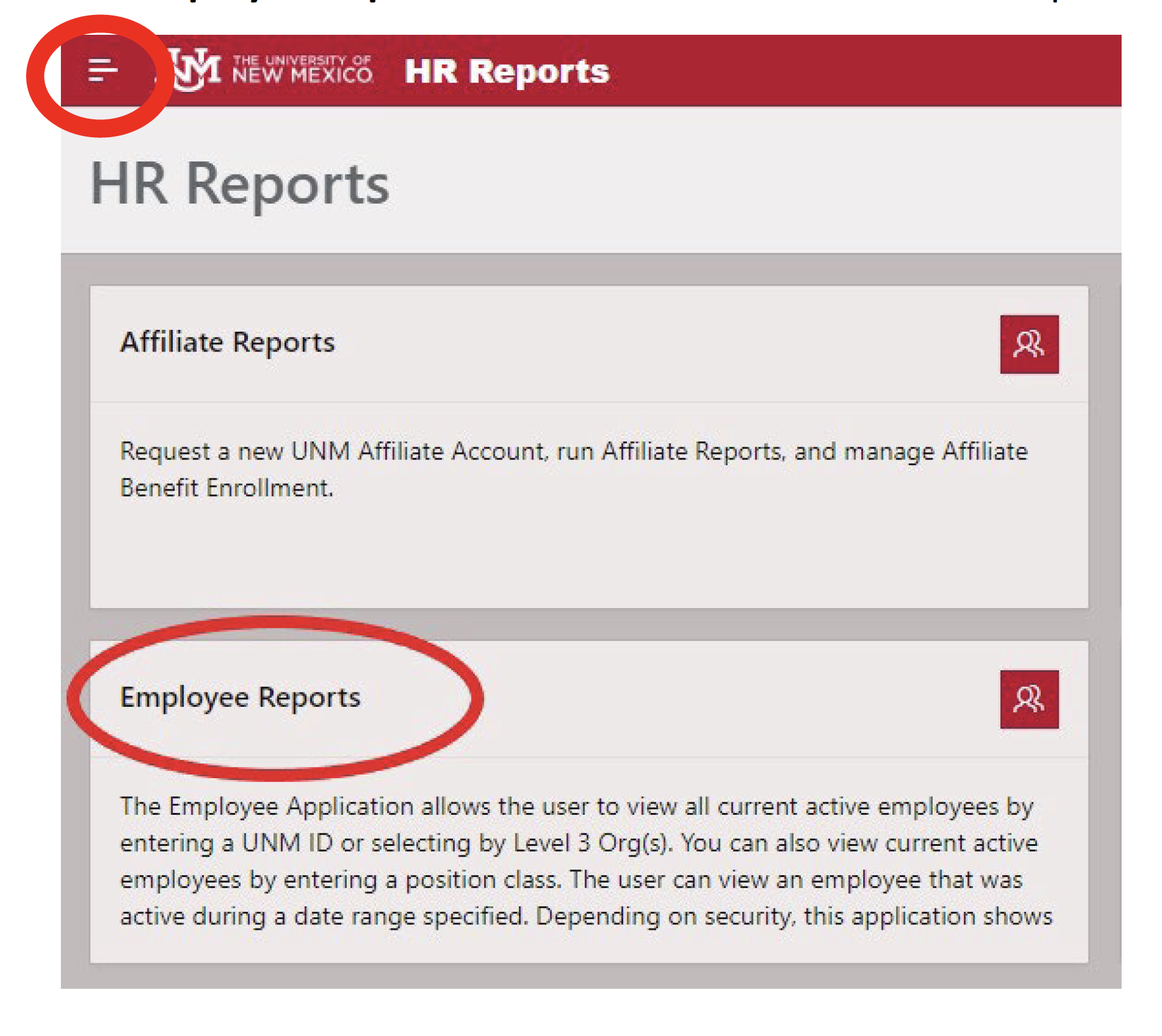 Employee Reports